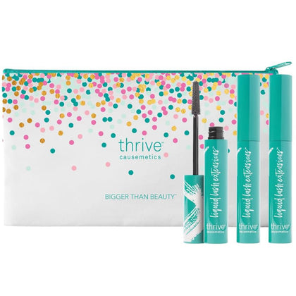 Thrive Causemetics mascara tubing 3 pack en vue de face