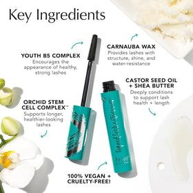 Thrive Causemetics Mascara Tubing 3 Pack montrant les différentes teintes