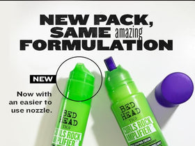 TIGI Crème Amplificatrice de Boucles 159g application sur cheveux