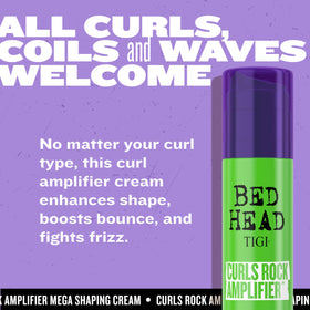 TIGI Crème Amplificatrice de Boucles 159g avec fruits d'été en arrière-plan