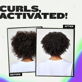 TIGI Crème Amplificatrice de Boucles 159g produit sur une coiffeuse
