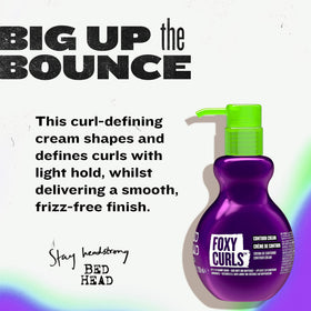 TIGI Foxy Curls crème contour 249g avec capuchon