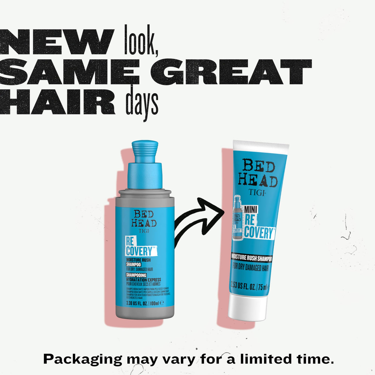 TIGI Shampoo de Récupération Mini Voyage 75ml utilisation