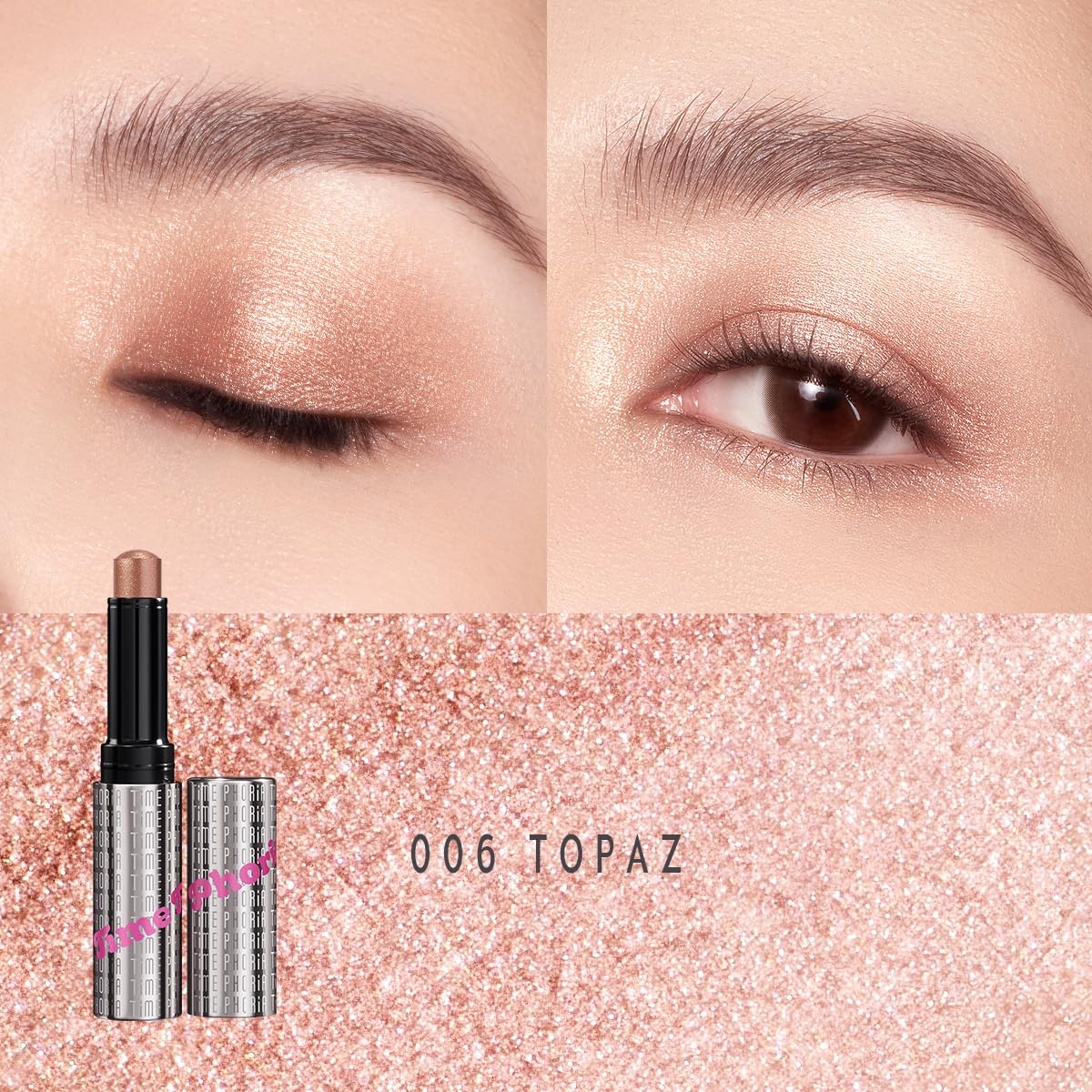 TIMEPHORIA Illumina Jelly Gel Eyeshadow Stick 006 Topaz avec capuchon
