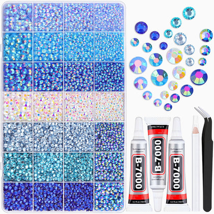 TINKRSTUFF Kit de Rhinestones 20000 Pcs avec Colle B7000 - vue de face