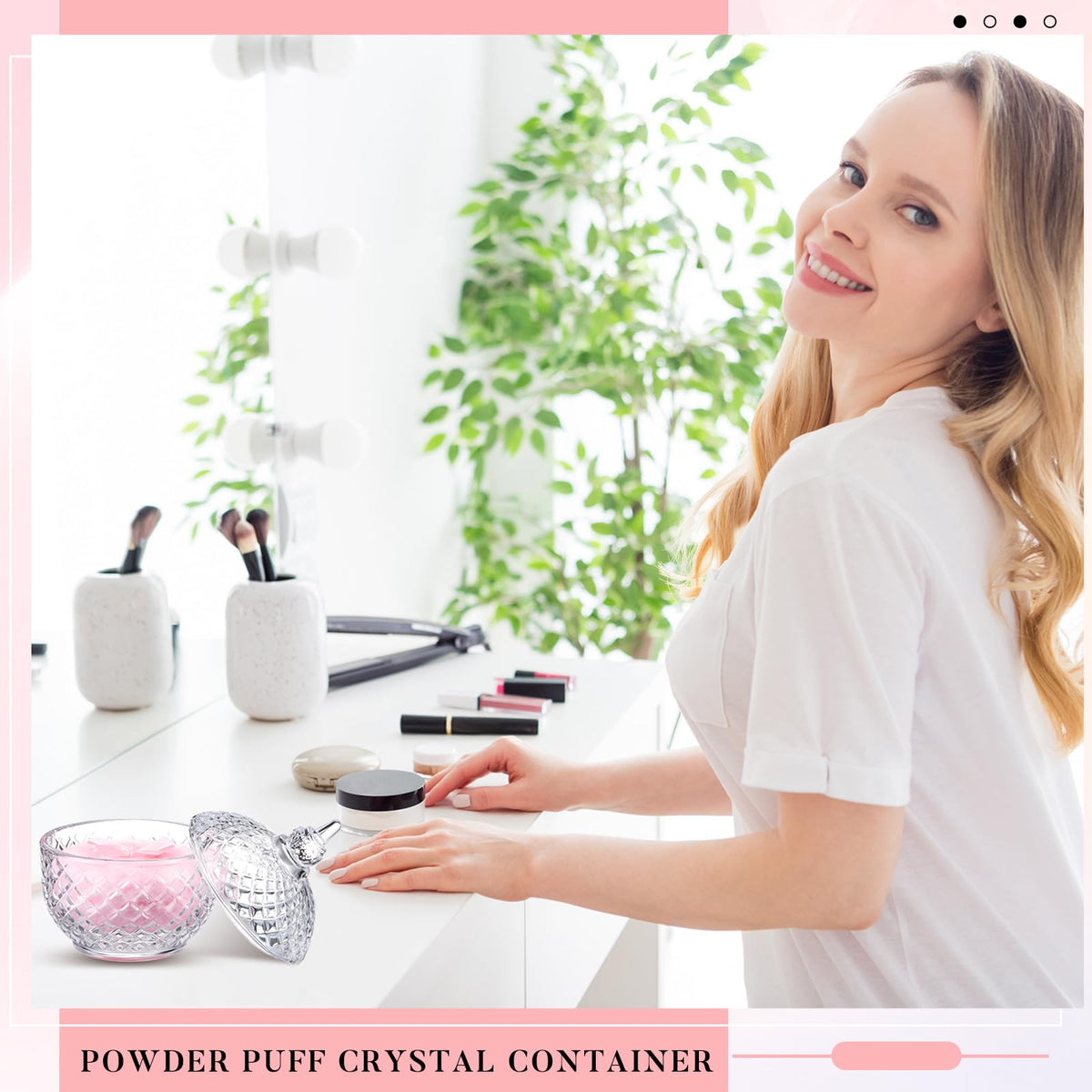 Tioncy ensemble de poudres à maquillage avec accessoires