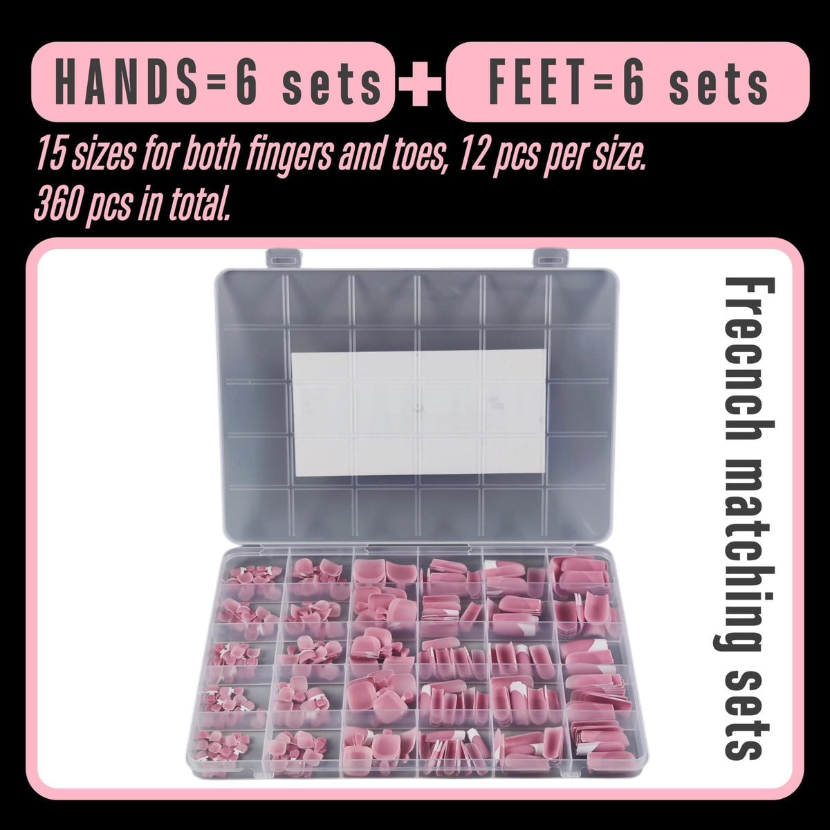 Tips d'ongles BERRY PINK portés avec des sandales