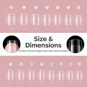 Tips d'ongles Modelones en utilisation avec gel de vernis