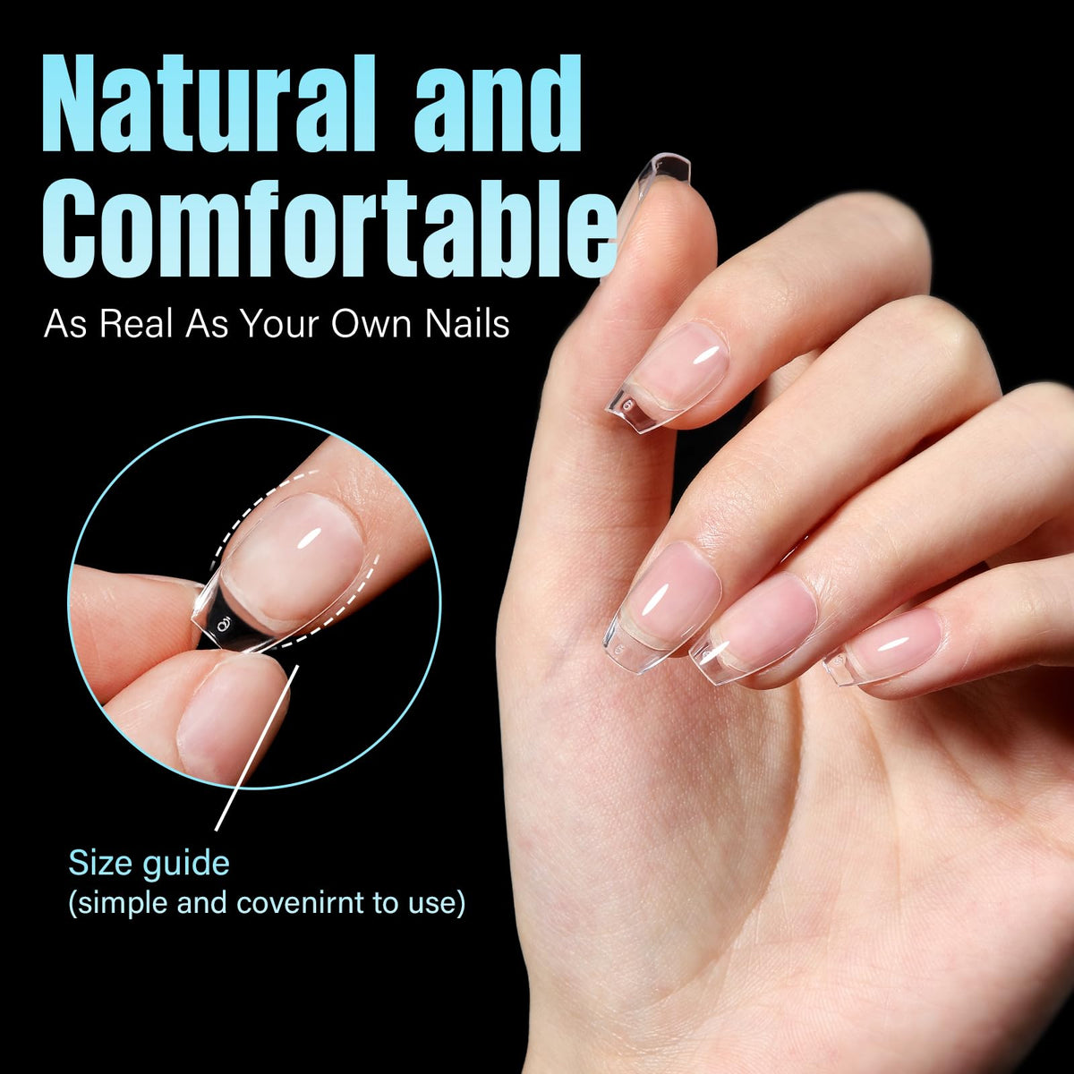 Tips d'ongles TOMICCA dans un salon de beauté