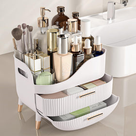 Tiroirs de l'organisateur de maquillage Pajiriona