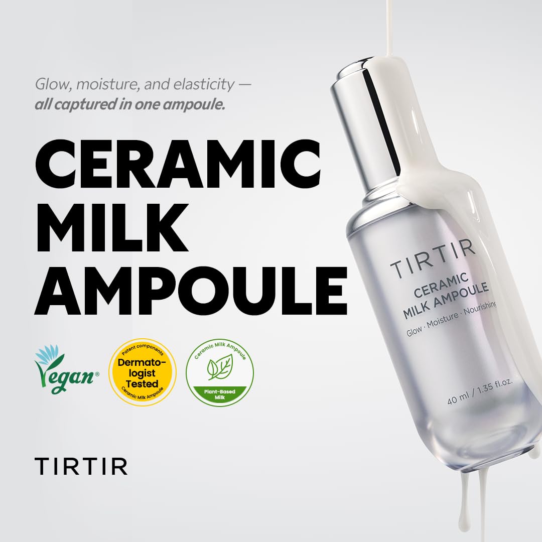 TIRTIR Ampoule Céramique au Lait 10ml avec texture visible