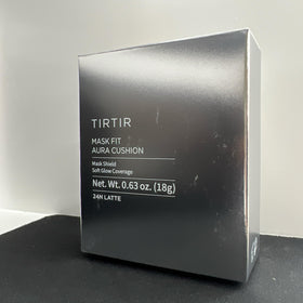 TIRTIR Cushion Foundation Aura Silver 24N Latte après application