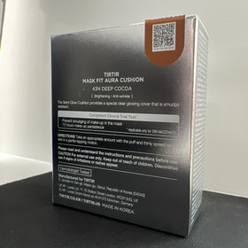 TIRTIR Fond de Teint Cushion Aura Argent texture légère