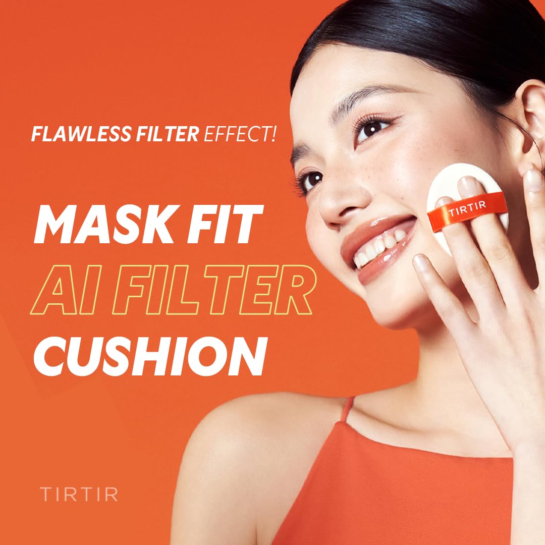 TIRTIR Fond de Teint Cushion Fit Ai 49N avec applicateur intégré