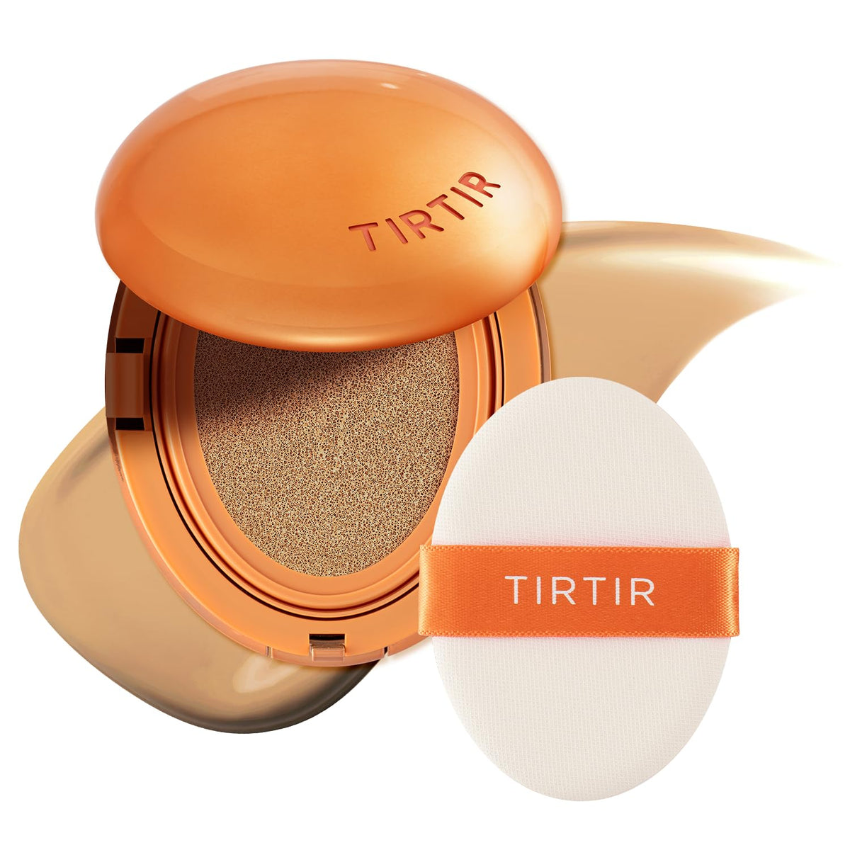 TIRTIR Fond de Teint Cushion Mini Format #30N Miel Riche vue de face
