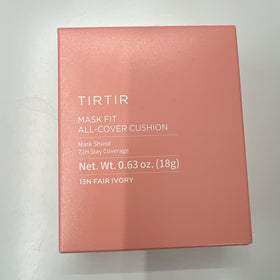 TIRTIR Fond de Teint Cushion Rose 13N application au pinceau
