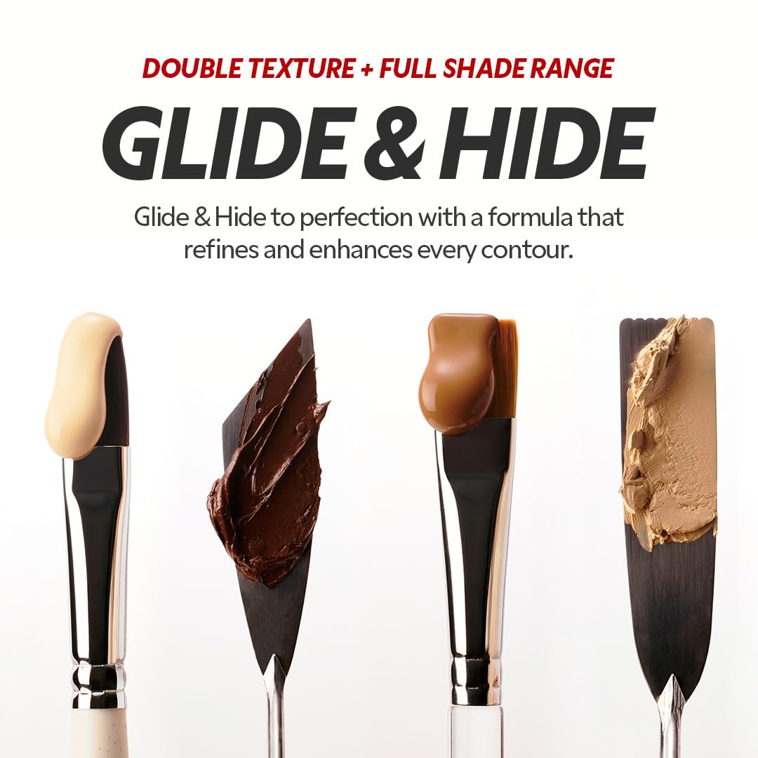 TIRTIR Glide&Hide avant et après application
