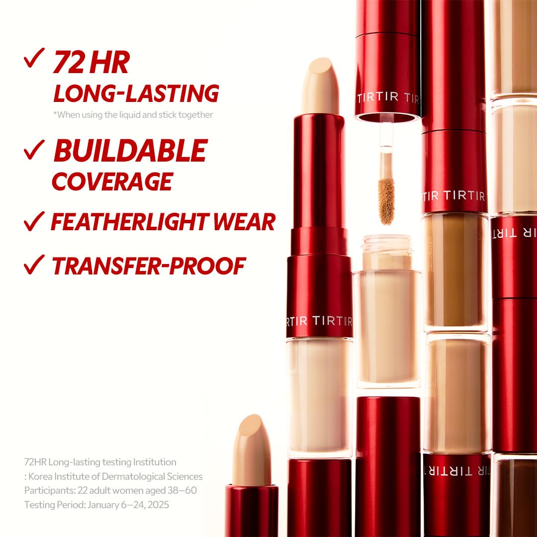 TIRTIR Glide&Hide Correcteur Floutant 8.5N texture avant application