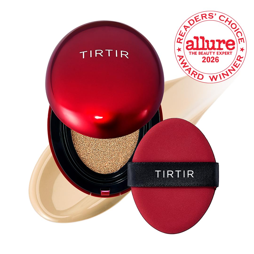TIRTIR Masque Fit Cushion Rouge application sur la peau
