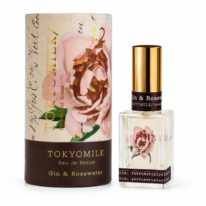 TOKYOMILK Eau de Parfum Gin & Rosewater flacon en verre vintage