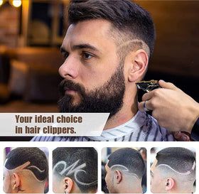 Tondeuse à barbe AMULISS avec batterie lithium-ion