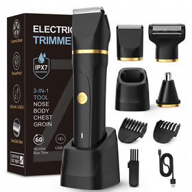 Tondeuse à barbe RAXMETRY 3-en-1 vue de face