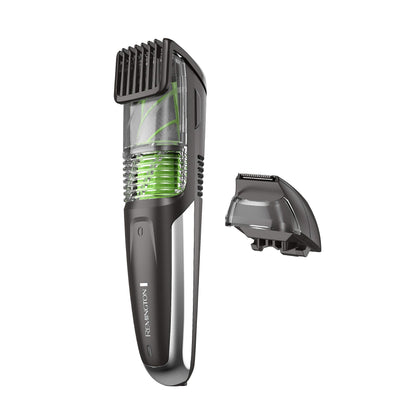 Tondeuse à barbe Remington avec système d'aspiration, vue de face