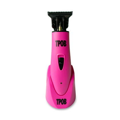 Tondeuse à barbe TPOB Ghost X vue de face avec lame T-Blade