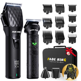 Tondeuse à cheveux FADEKING sans fil vue de face