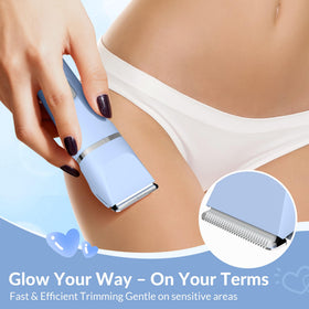 Tondeuse KINGTEE étanche IPX7 pour une utilisation sous la douche