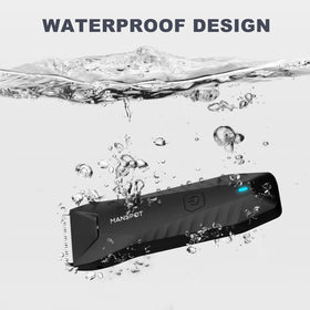 Tondeuse Manscape MANSPOT en utilisation sous la douche