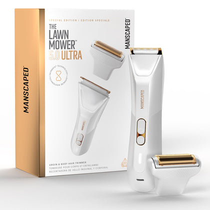 Tondeuse MANSCAPED The Lawn Mower 5.0 Ultra vue de face avec lames interchangeables
