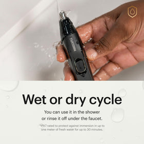 Tondeuse MANSCAPED Weed Whacker 2.0 avec câble de chargement USB-C