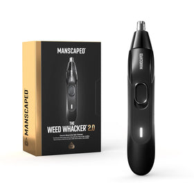 Tondeuse MANSCAPED Weed Whacker 2.0 vue avant avec lame en acier inoxydable