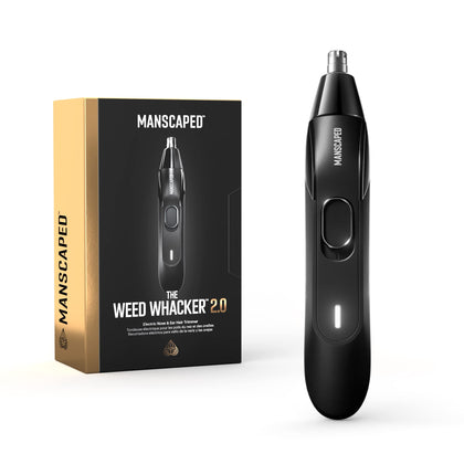 Tondeuse MANSCAPED Weed Whacker 2.0 vue avant avec lame en acier inoxydable