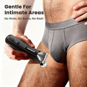 Tondeuse MAXGROOM sous l'eau pour nettoyage