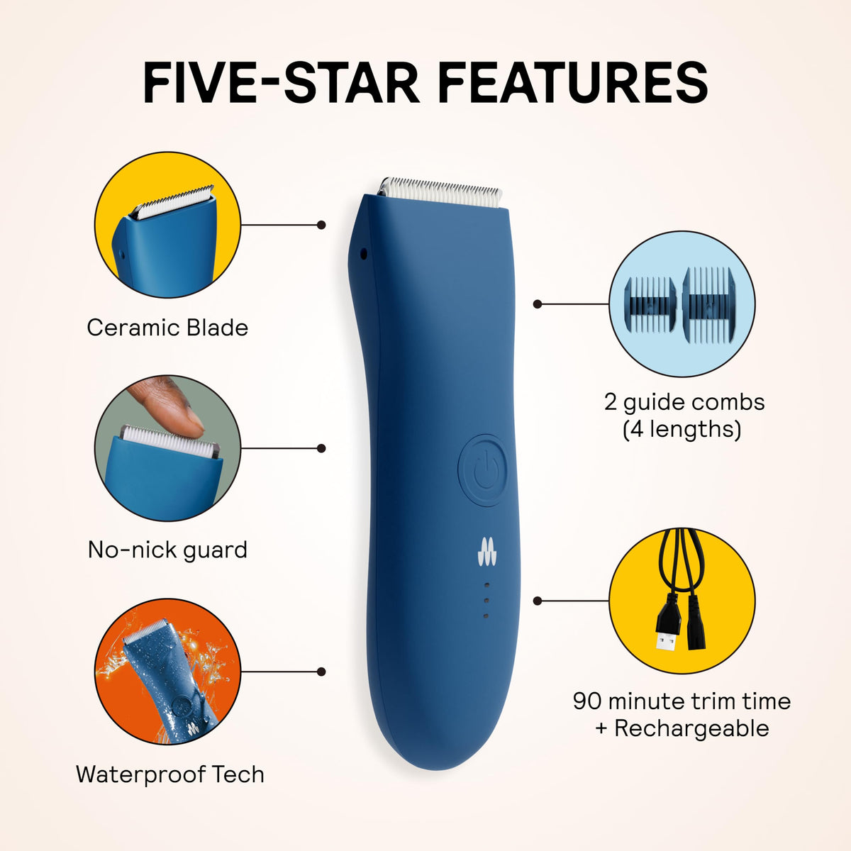 Tondeuse MERIDIAN Trimmer Original avec guide ajustable