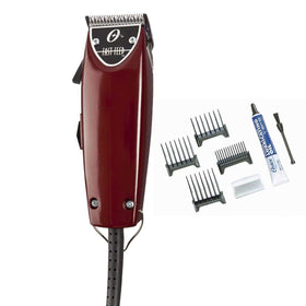 Tondeuse Oster professionnelle vue de face avec moteur pivotant