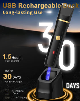 Tondeuse RAXMETRY en charge avec câble USB