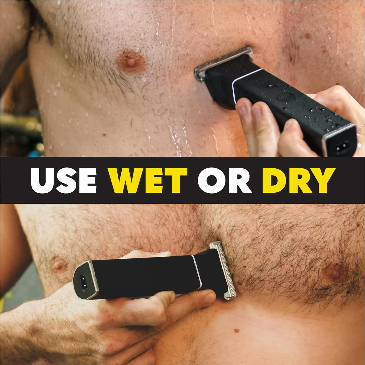 Tondeuse The Beard Club avec différentes têtes interchangeables
