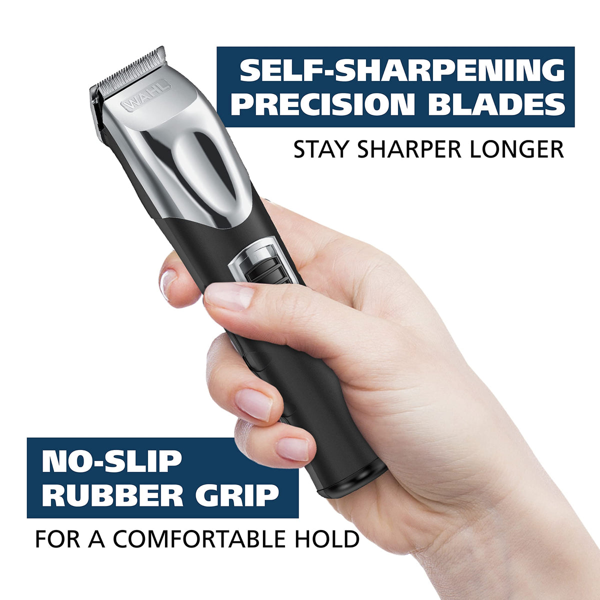 Tondeuse Wahl avec tête rotative pour nez