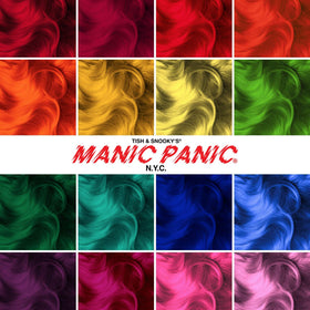 Toner Cheveux MANIC PANIC Virgin Snow sur coiffeuse