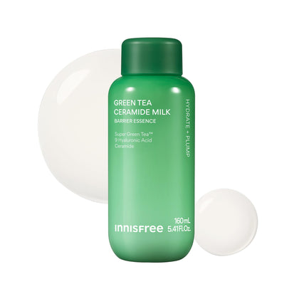 Toner innisfree Green Tea Ceramide Milk 200g, vue avant