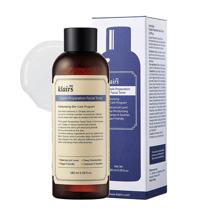 Toner Préparation Faciale Hydratant DearKlairs 250g vue de face