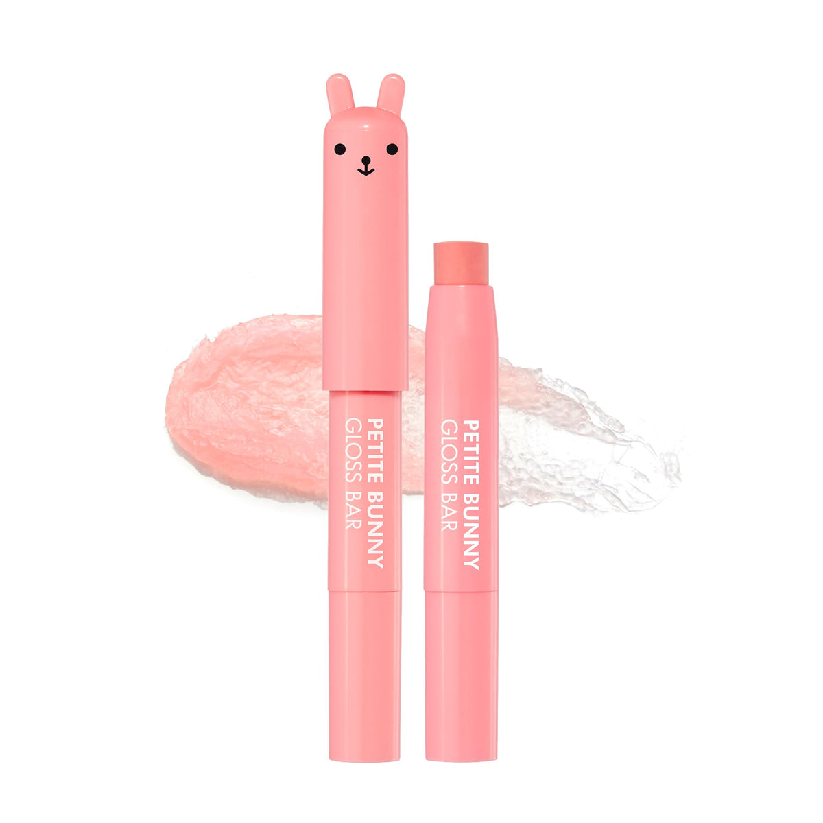 TONYMOLY Petit Bunny Lip Gloss Crayon à la Pêche vue de face