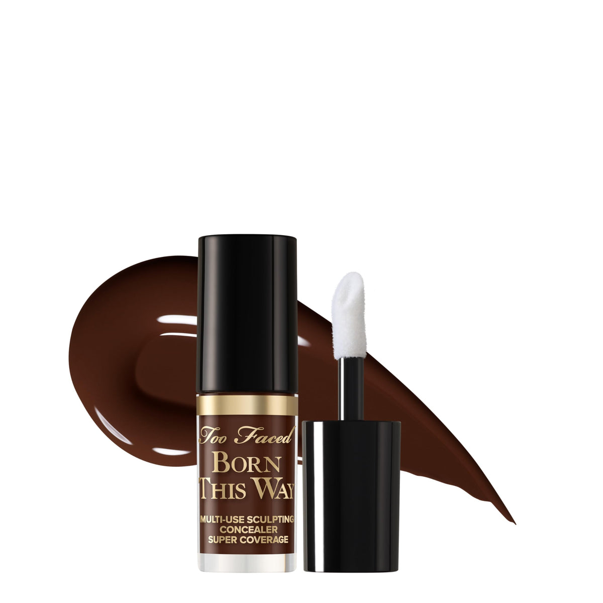 Too Faced Born This Way Concealer 18g, vue avant avec bouchon transparent