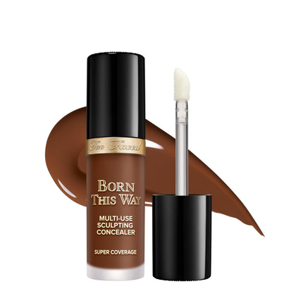 Too Faced Born This Way Concealer Spiced Rum avant plan