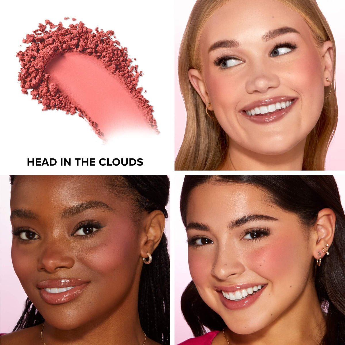 Too Faced Cloud Crush Blush 60g packaging avec logo