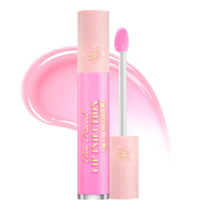 Too Faced Lip Injection Gloss 0,2 Fl Oz avant-plan avec couleur éclatante