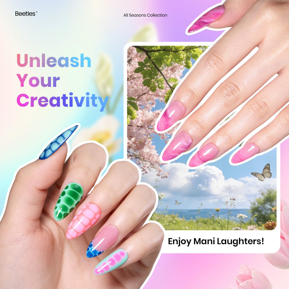 Top coat et base coat inclus dans le kit